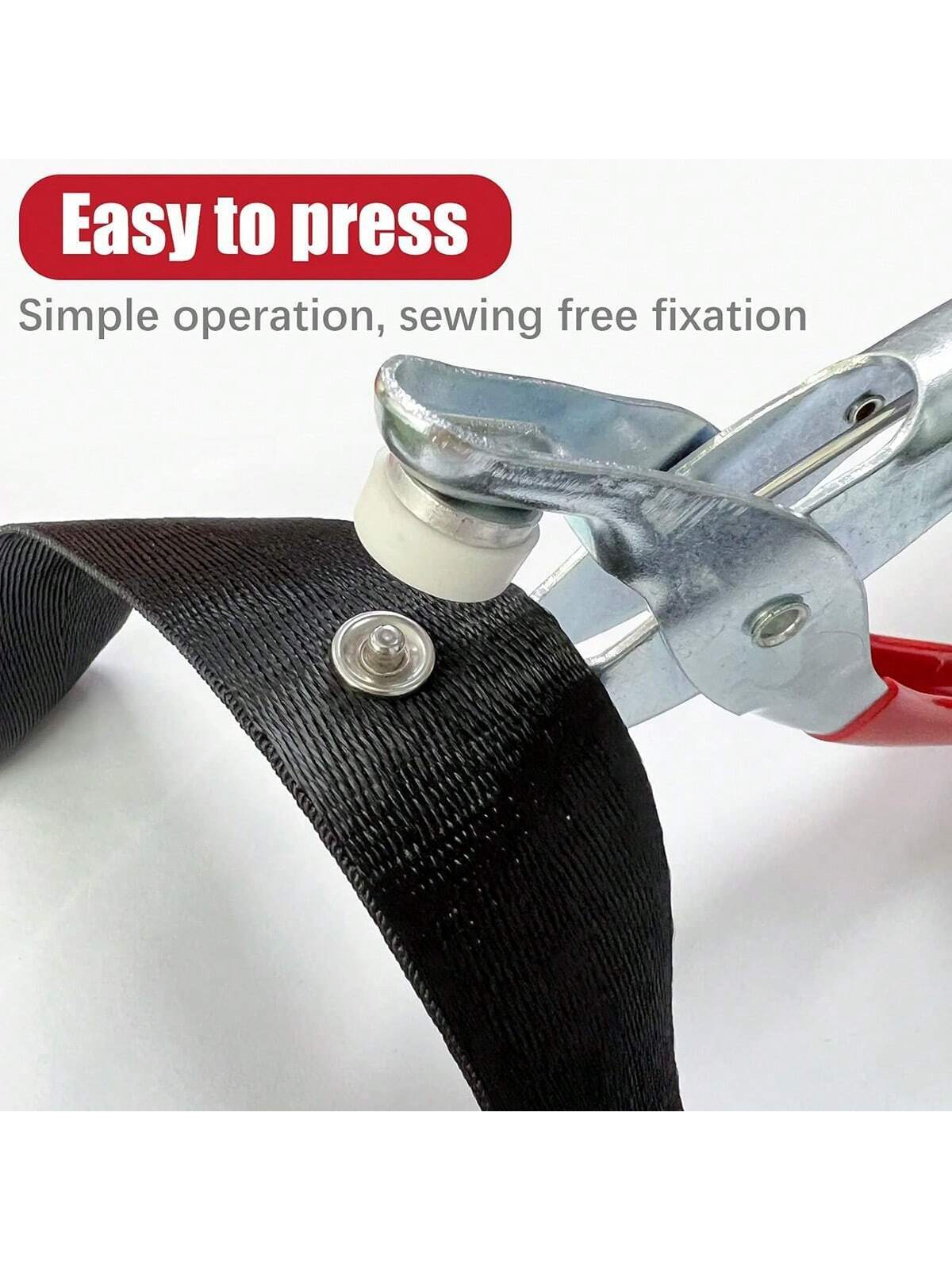 Metal Snap Fastener Pliers Kit