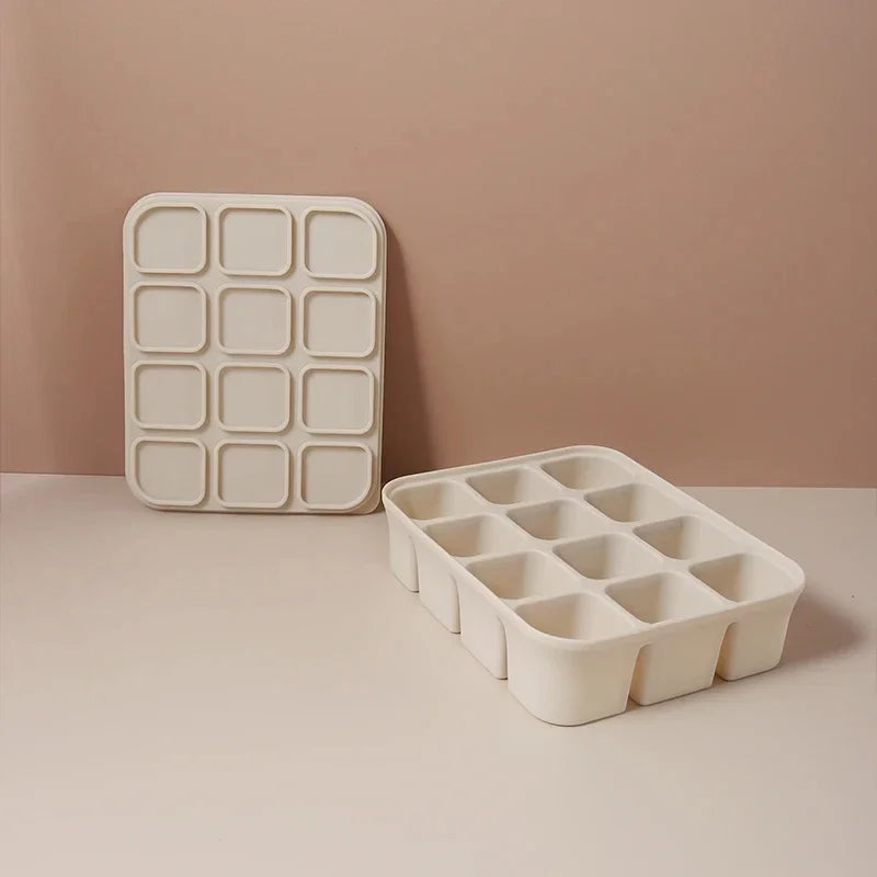 12-Grid Silicone Ice Cube Tray