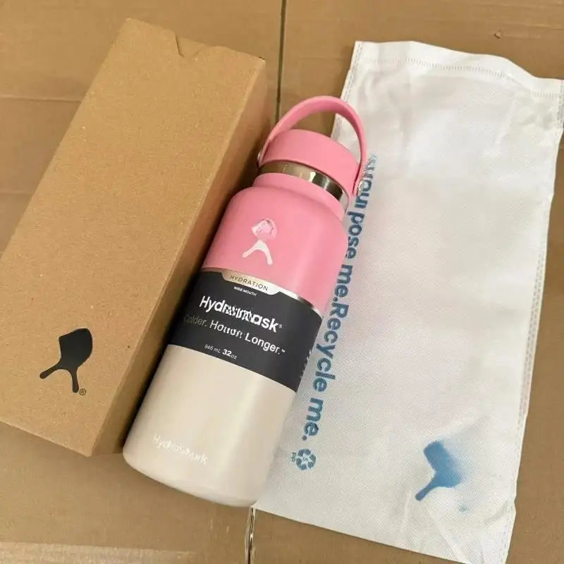 Hydro Flask Large Capacity Outdoor Water Bottle - Purple