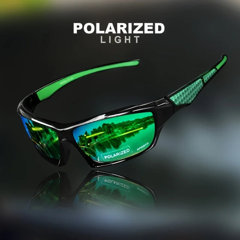 Polarized Round Frame Sports Sunglasses