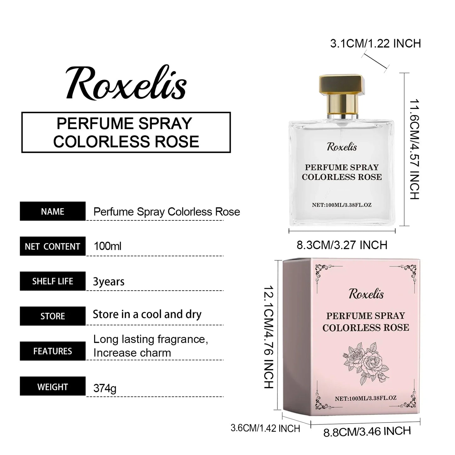 Roxelis Pheromone Perfume for Women