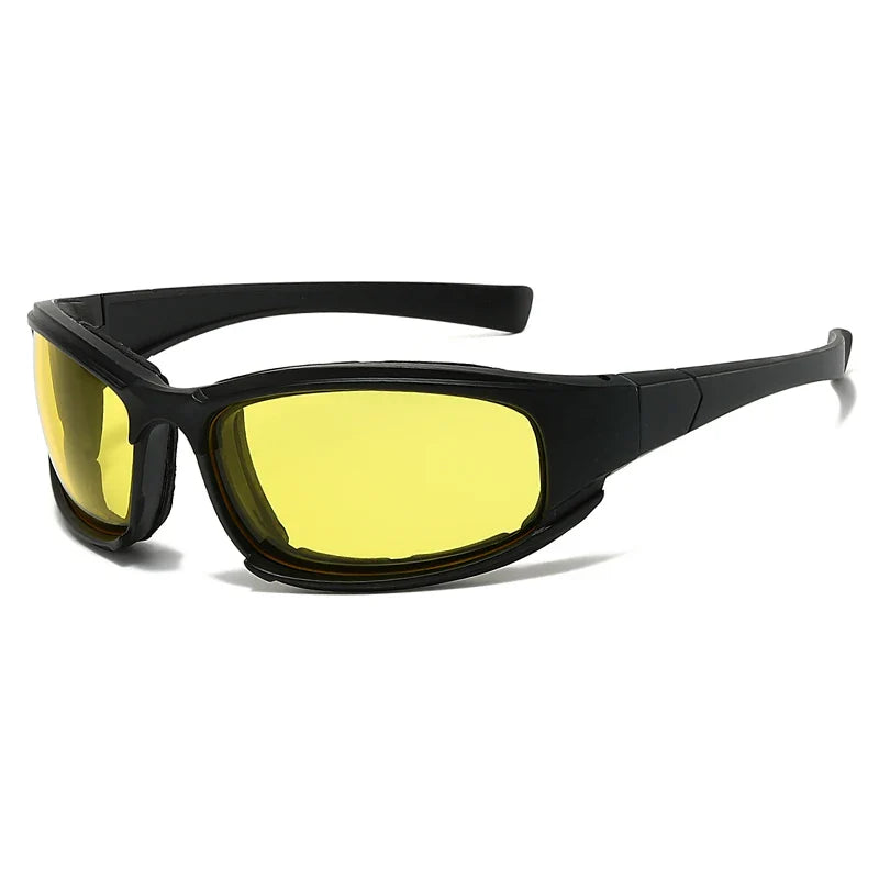 Black Silver UV Cycling Sunglasses