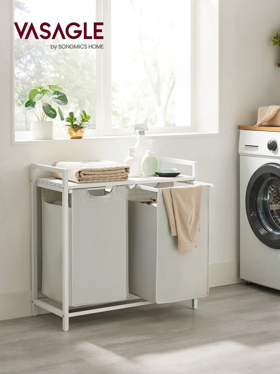 VASAGLE 2-Bag Laundry Hamper