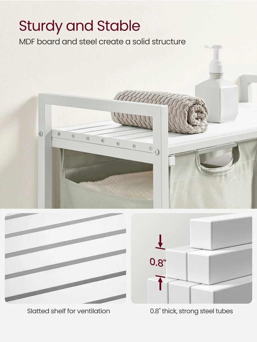 VASAGLE 2-Bag Laundry Hamper