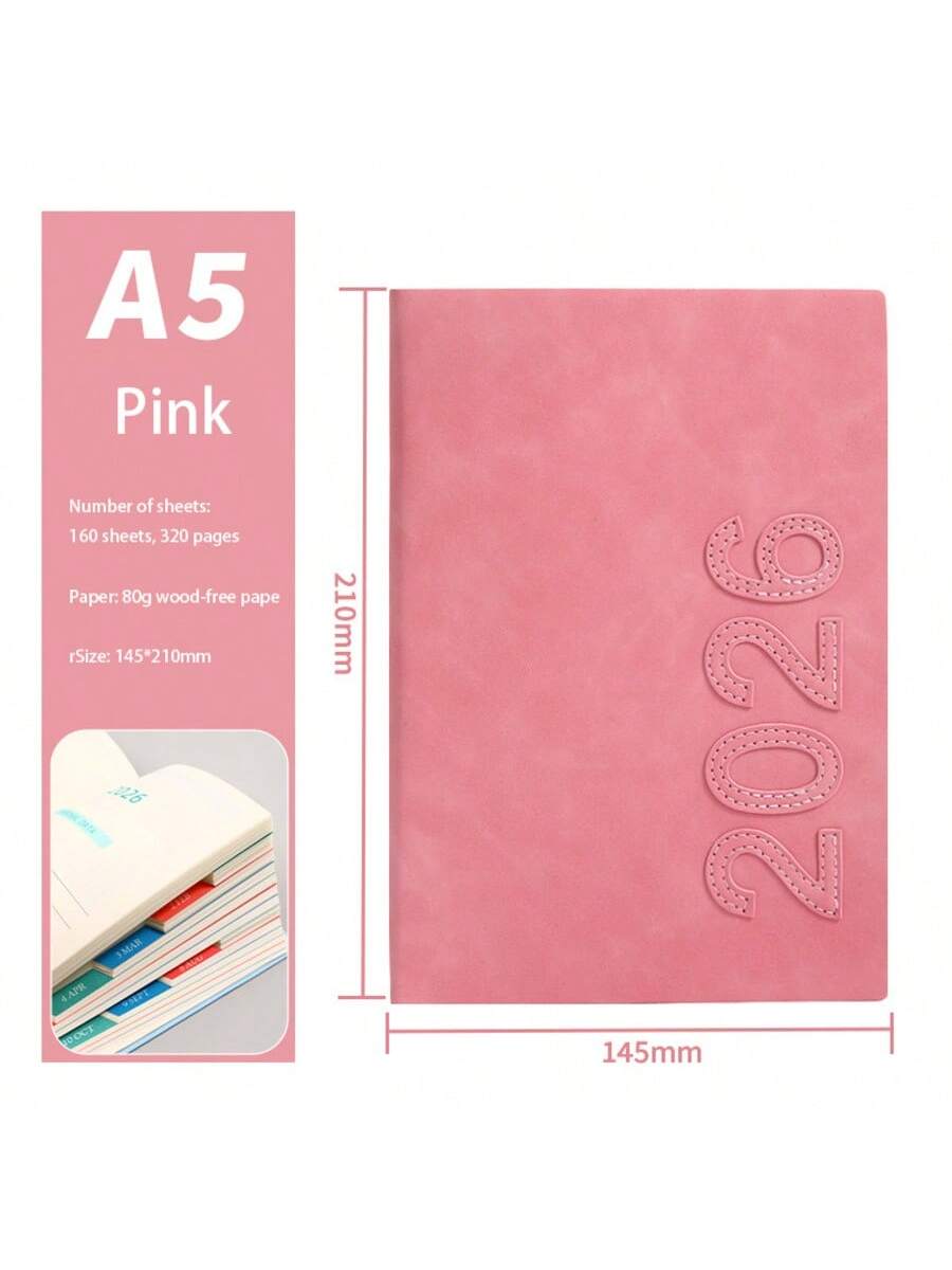 2026 PU Daily Productivity Planner Notebook