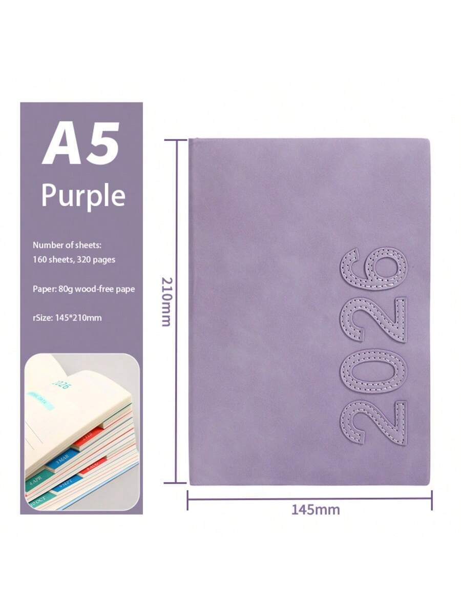 2026 PU Daily Productivity Planner Notebook