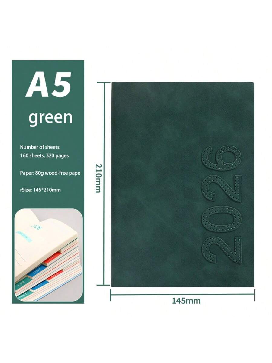 2026 PU Daily Productivity Planner Notebook