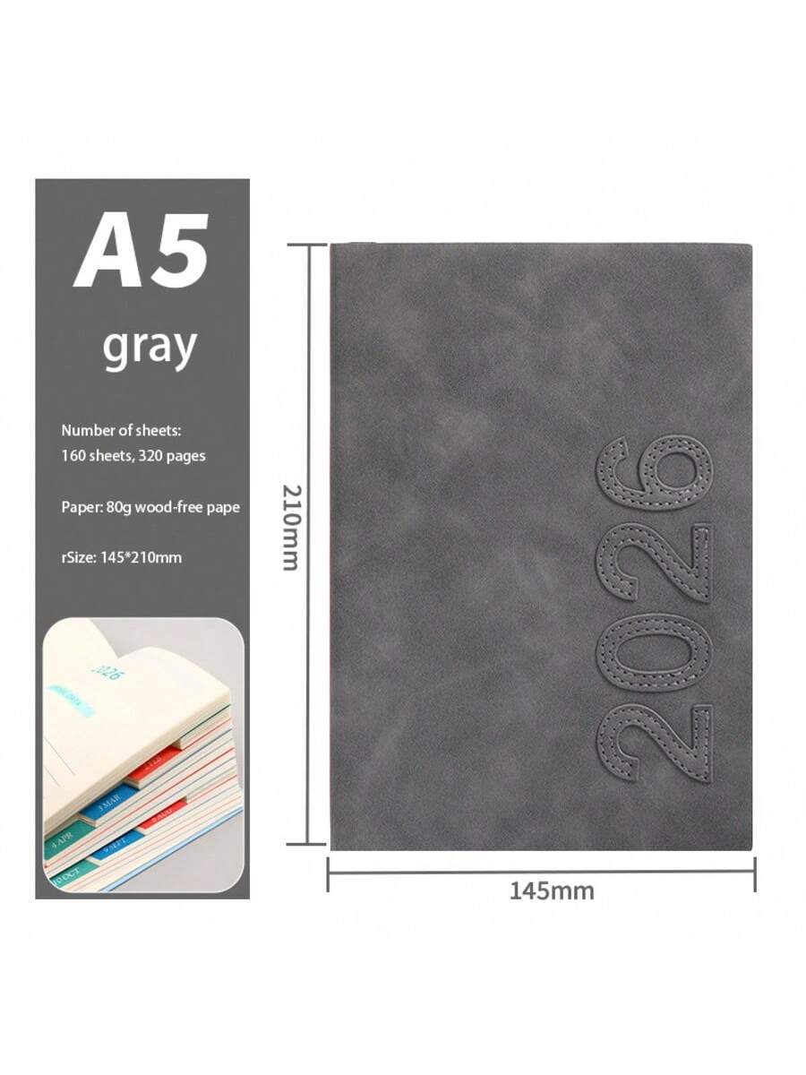 2026 PU Daily Productivity Planner Notebook