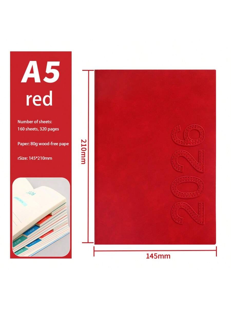 2026 PU Daily Productivity Planner Notebook