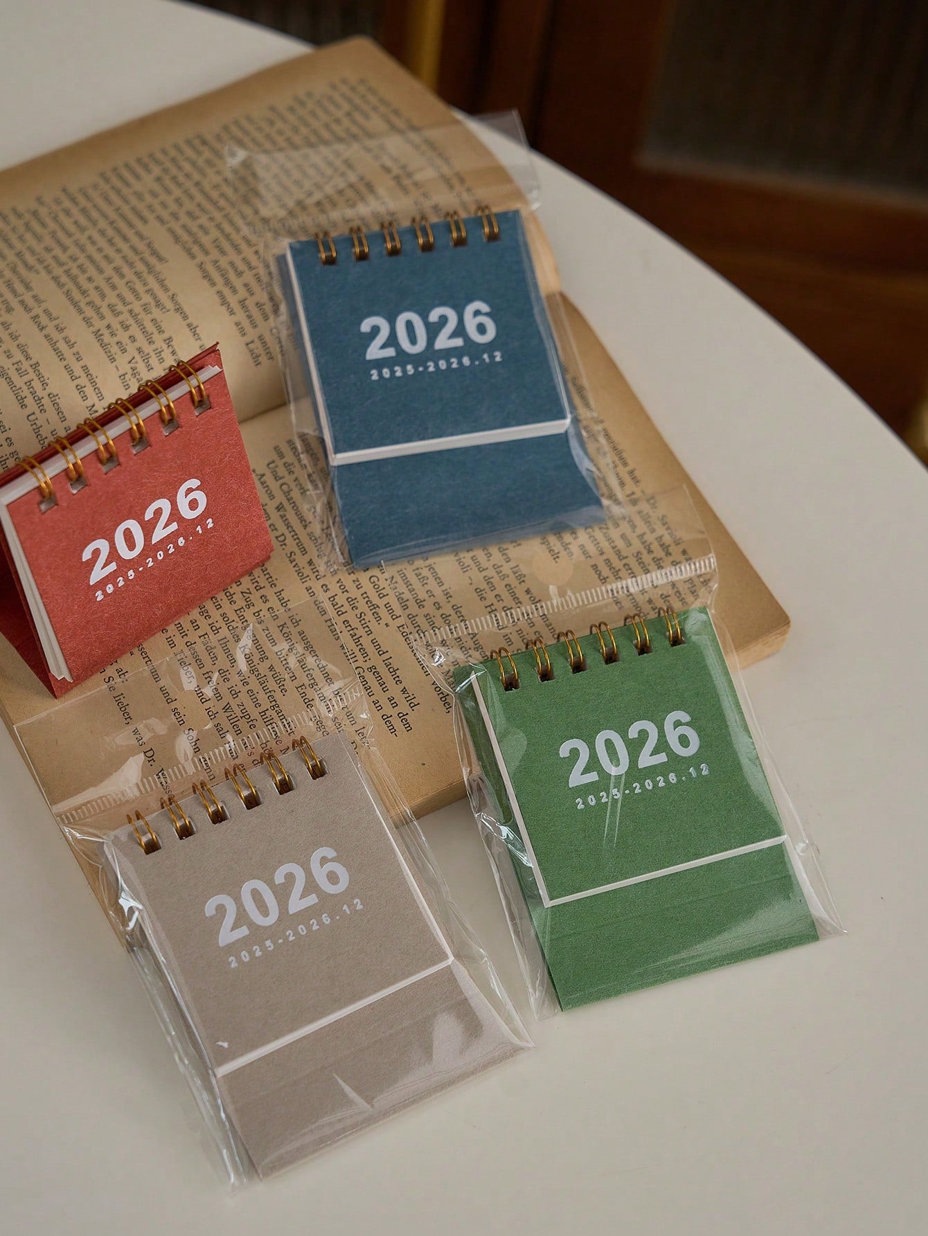 Minimalist 2026 Mini Desktop Calendar