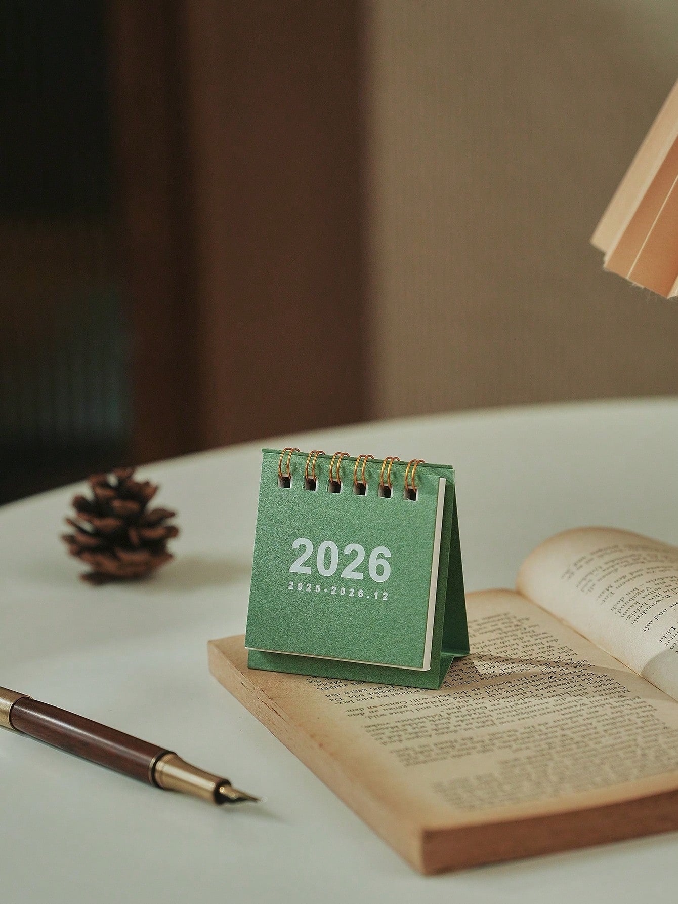 Minimalist 2026 Mini Desktop Calendar