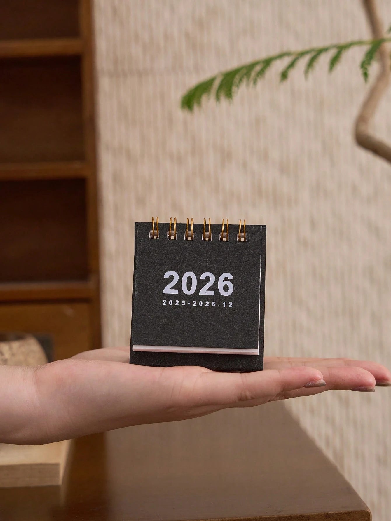 Minimalist 2026 Mini Desktop Calendar