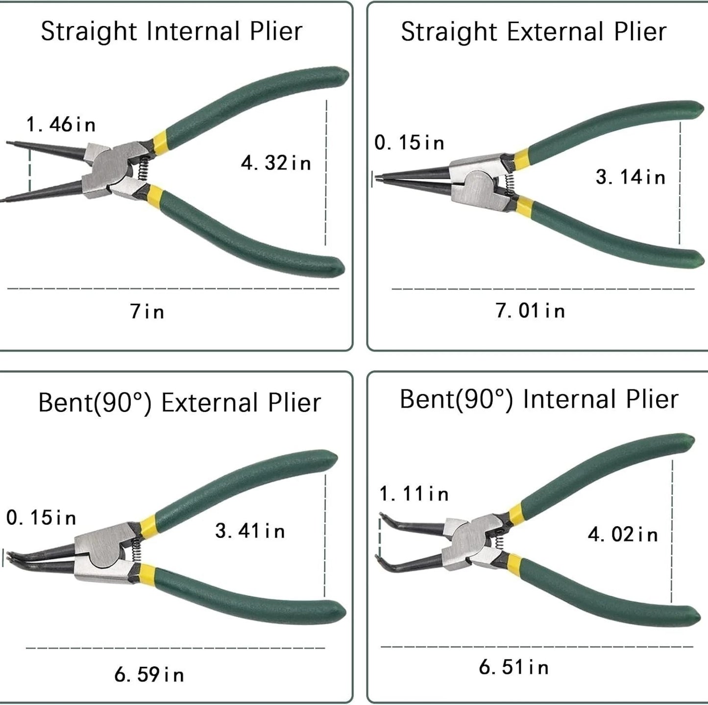 Heavy Duty Snap Ring Pliers