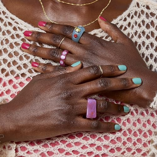 Essie expressie, Quick-Dry Nail Polish, 8-Free Vegan, True Black, Now Or Never, 0.33 fl oz