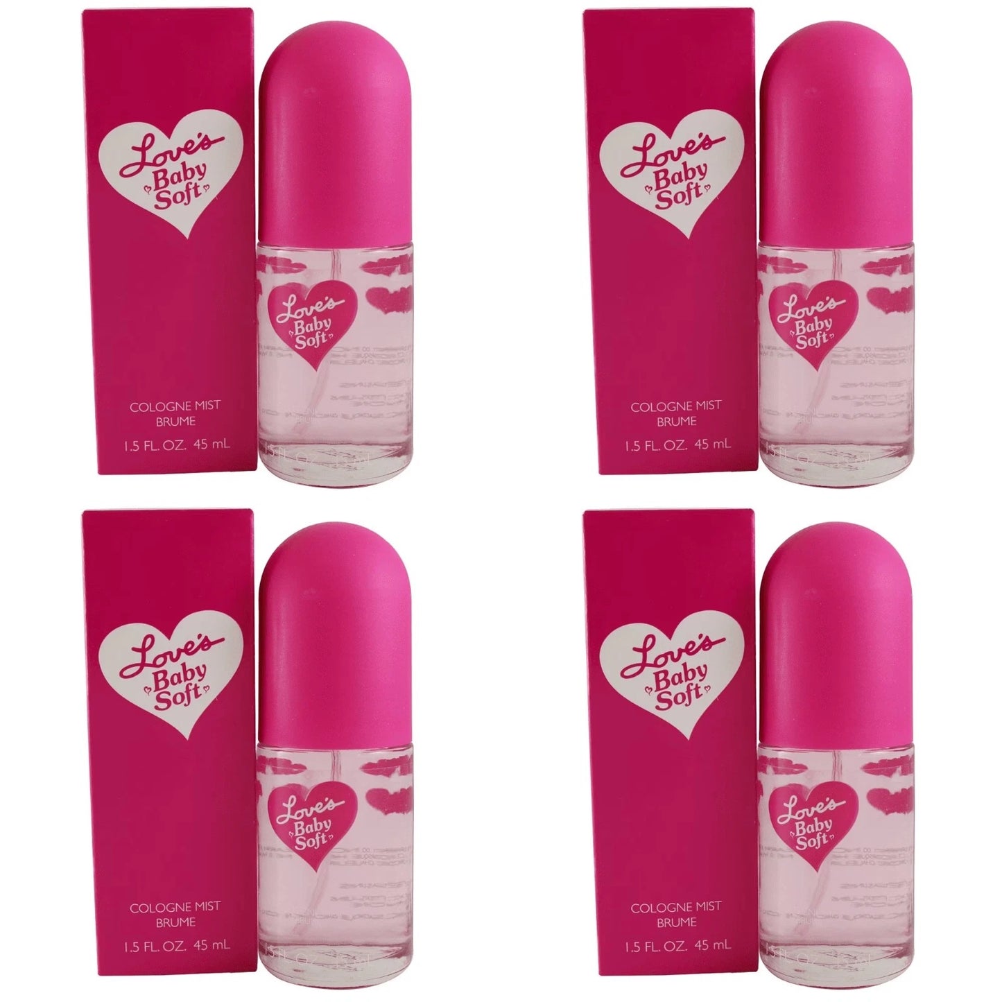 Love’s Baby Soft Body Mist 4 pack 1.5oz