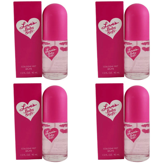 Love’s Baby Soft Body Mist 4 pack 1.5oz
