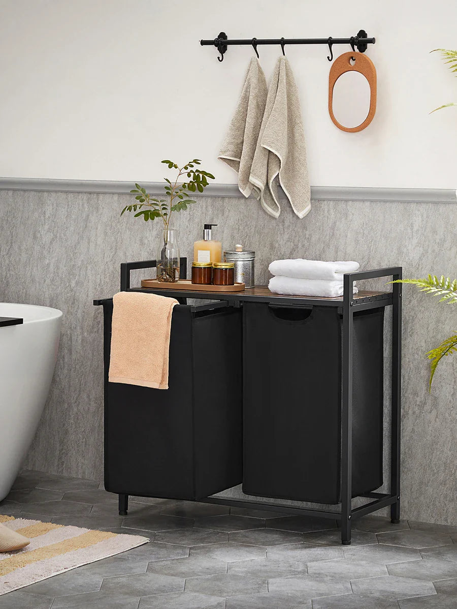 VASAGLE 2-Bag Laundry Hamper
