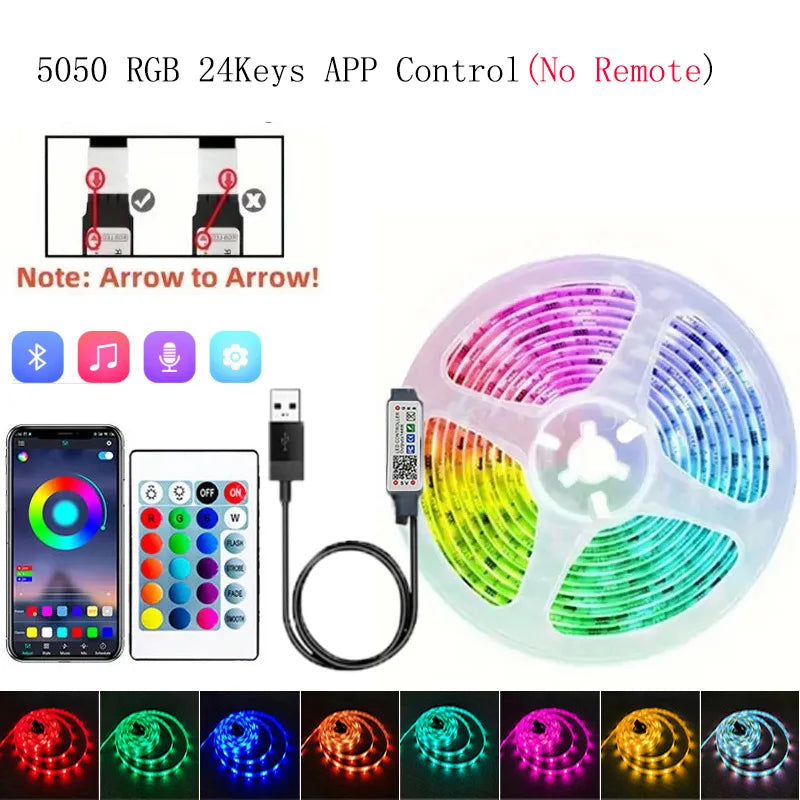 RGB Bluetooth LED Strip Lights