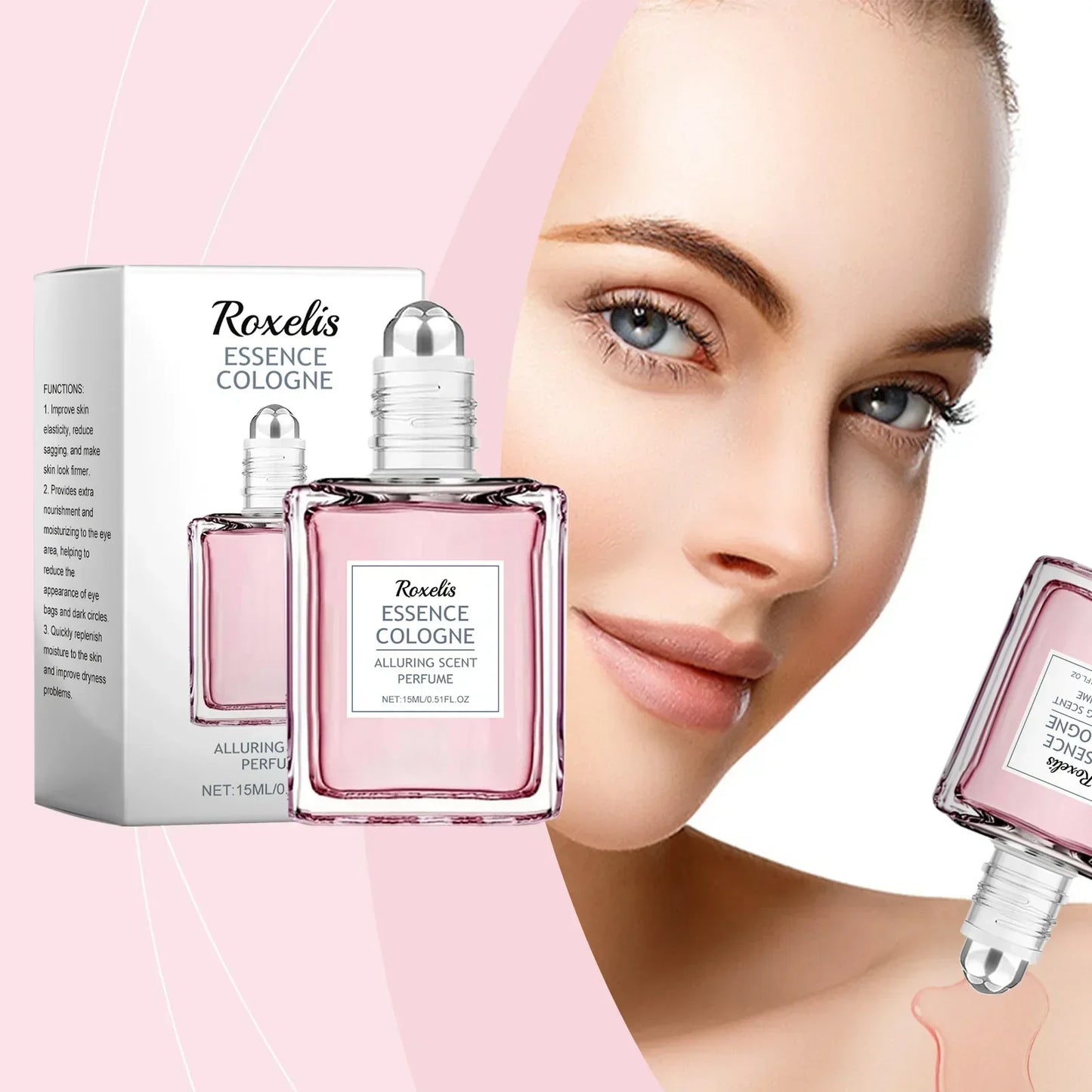 Roxelis Pink Rose Perfume 15ml