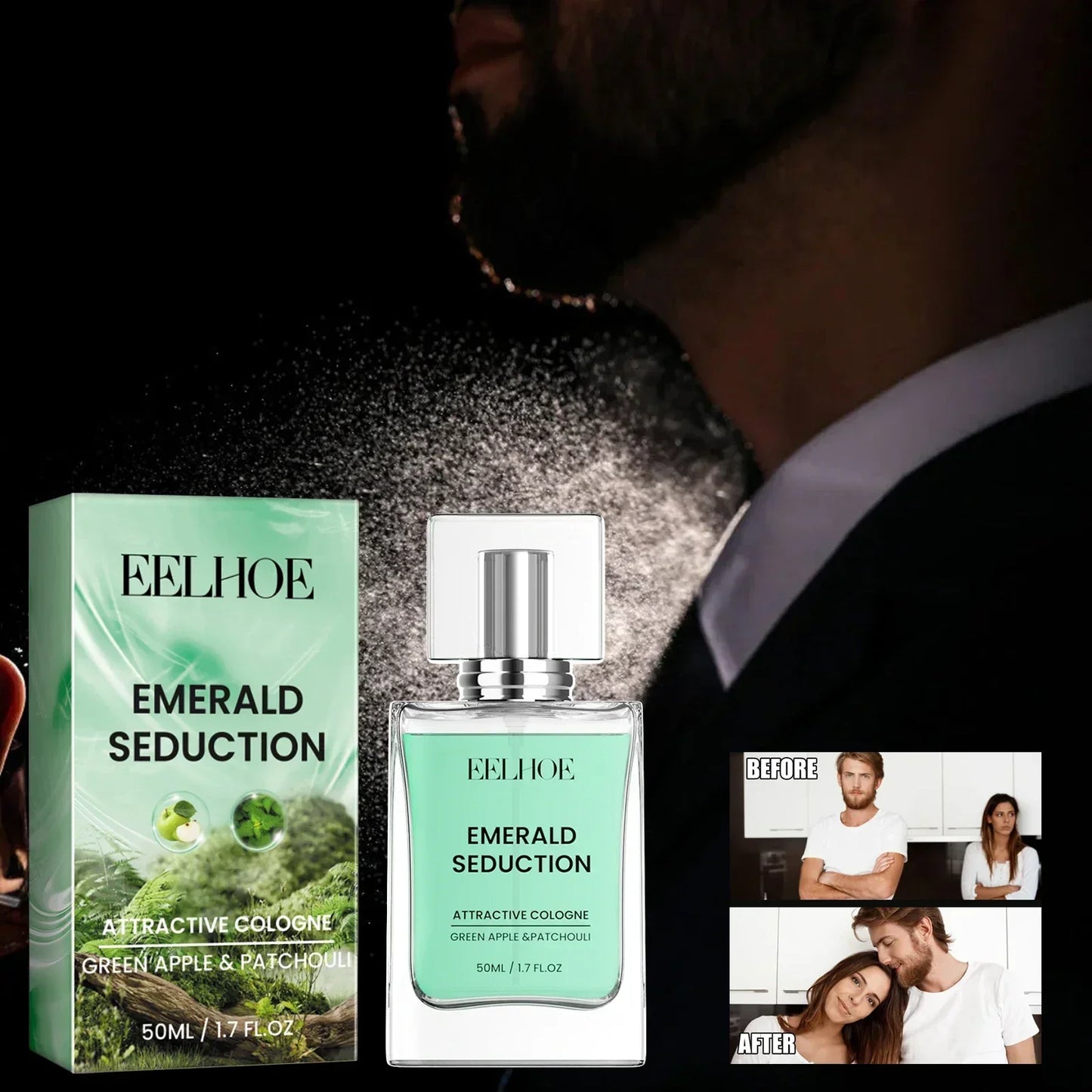 EELHOE 2024 Men's Cologne | Pheromone-Infused Fragrance