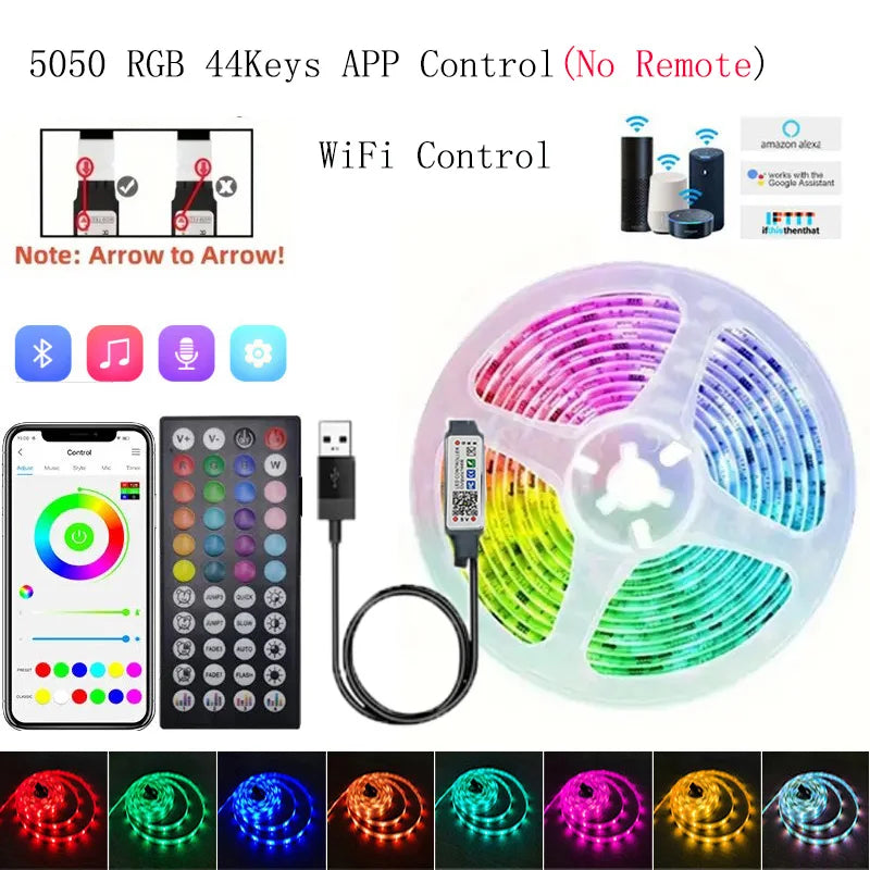 RGB Bluetooth LED Strip Lights