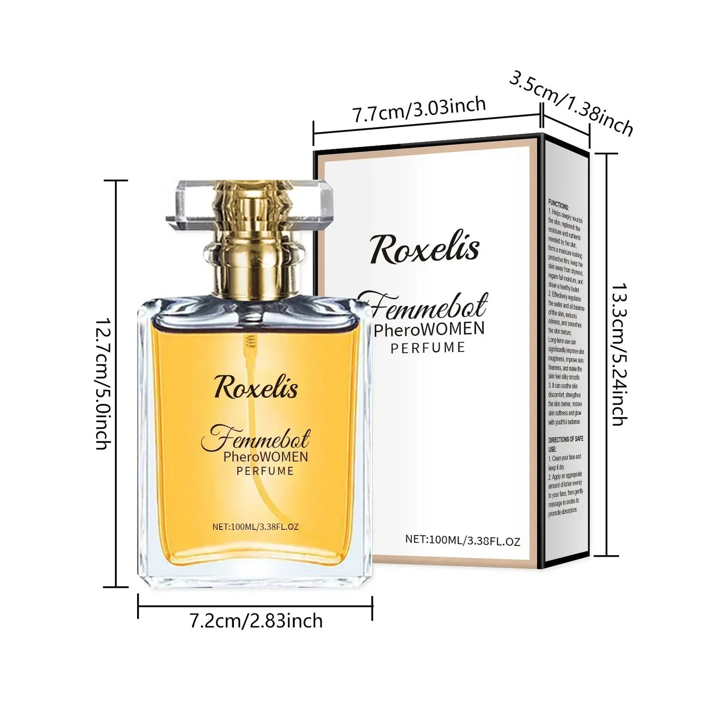 Roxelís Floral Pheromone Perfume for Women