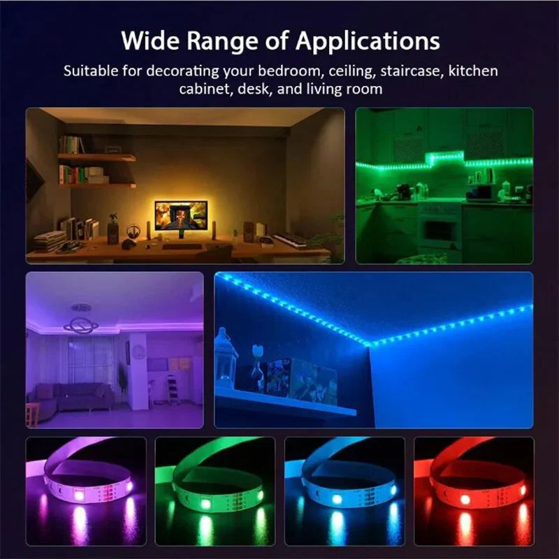 RGB Bluetooth LED Strip Lights