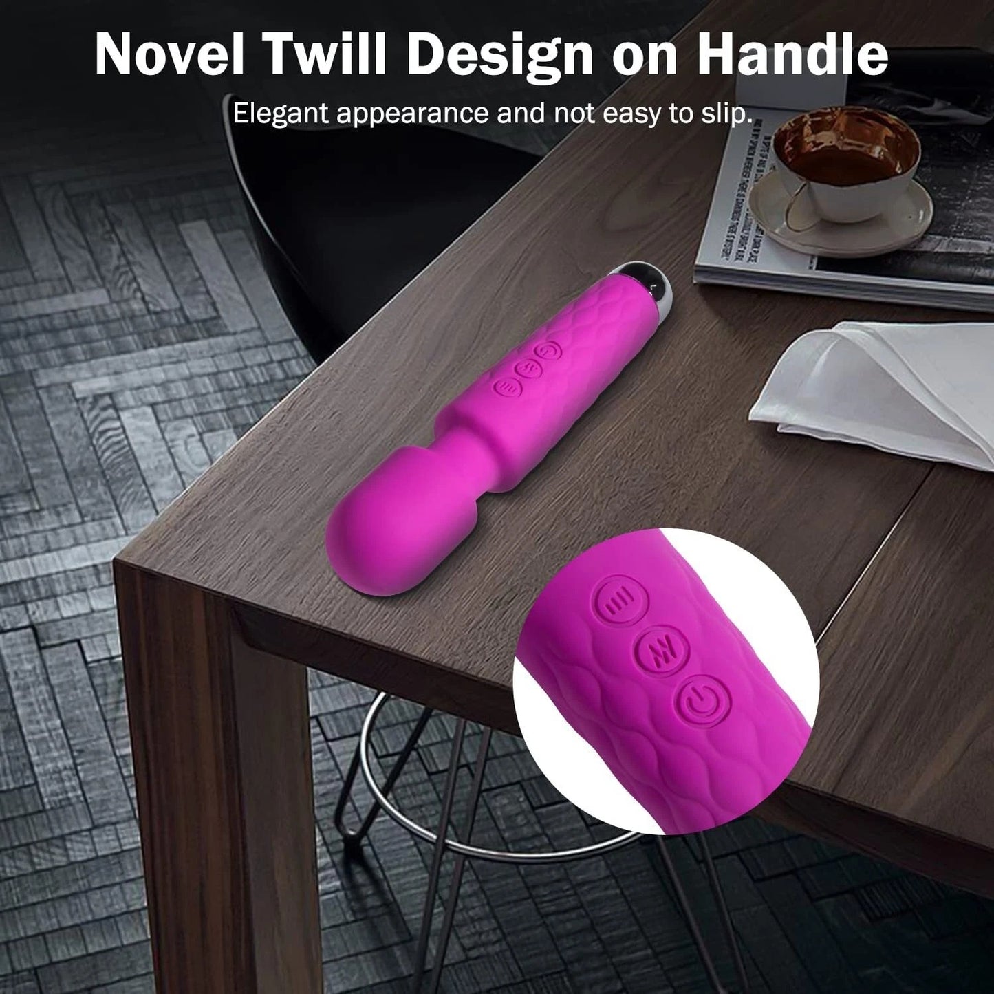 Rechargeable Clit Dildo Vibrator