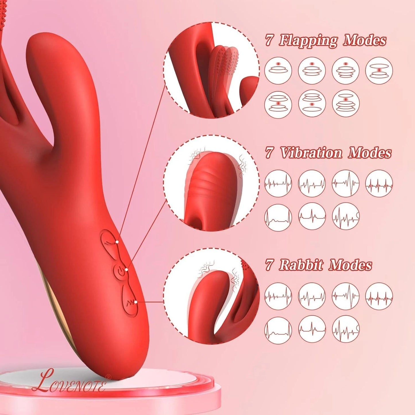 Tapping Sucking Clit Vibrator