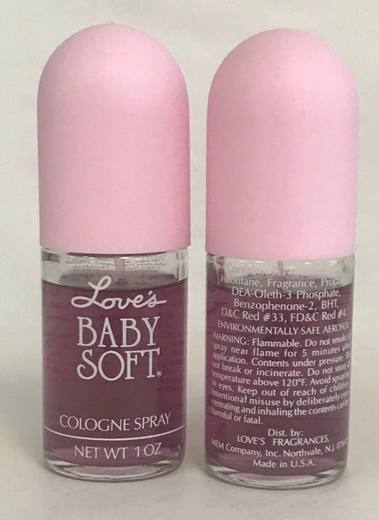Baby Soft Cologne Spray Set
