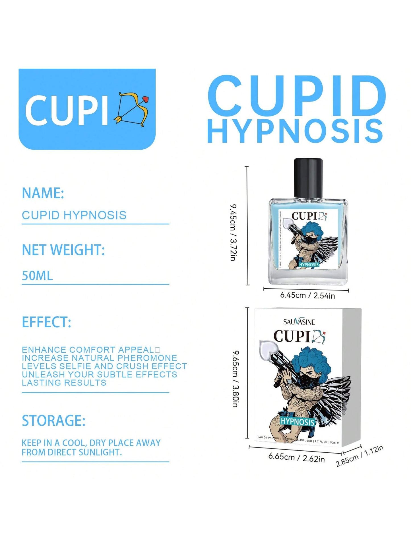 Cupid Hypnosis Pheromone Cologne
