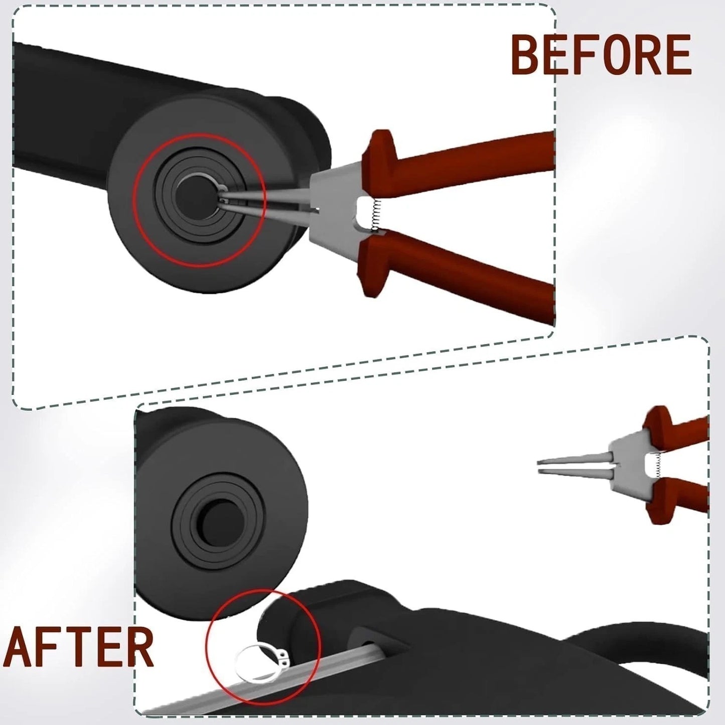 Heavy Duty Snap Ring Pliers