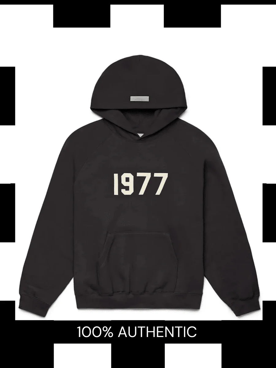Essentials 1977 Iron Oversized Hoodie