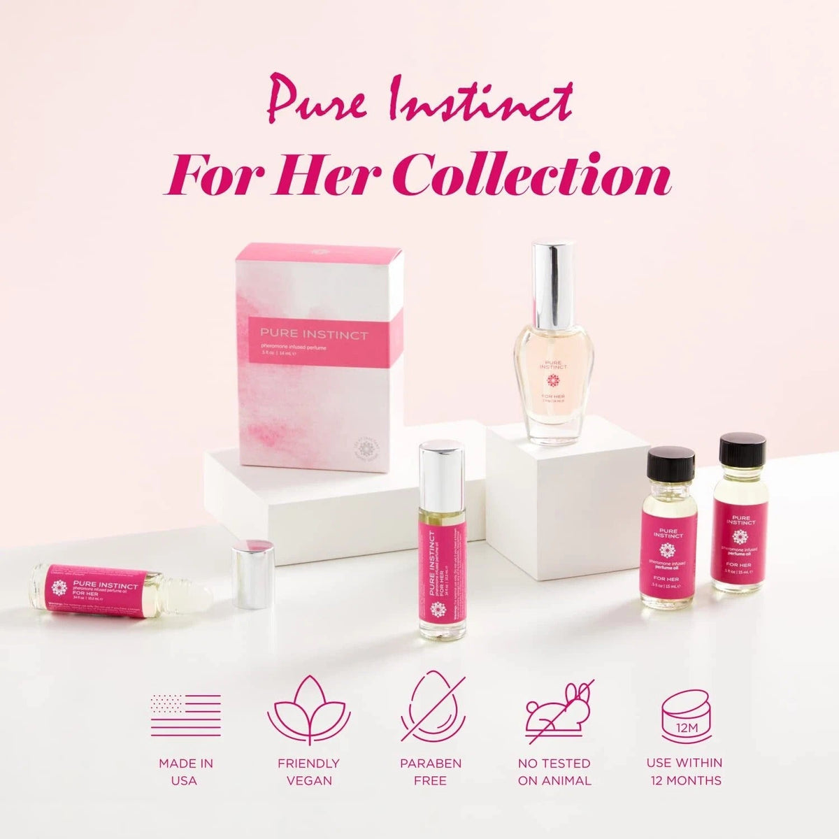 Pure Instinct Original Unisex Roll On Cologne