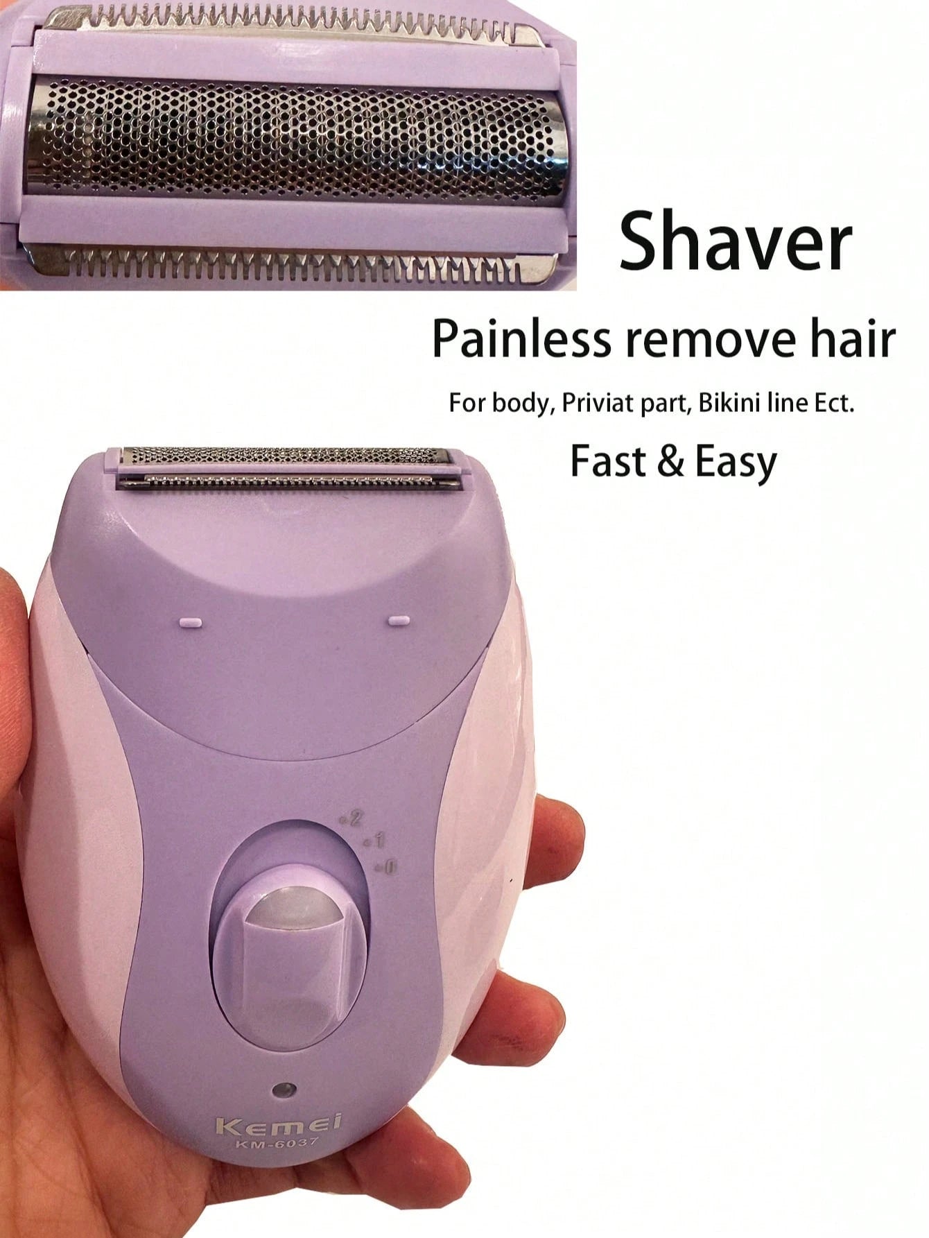 Kemei 4-In-1 Women Care Epilator