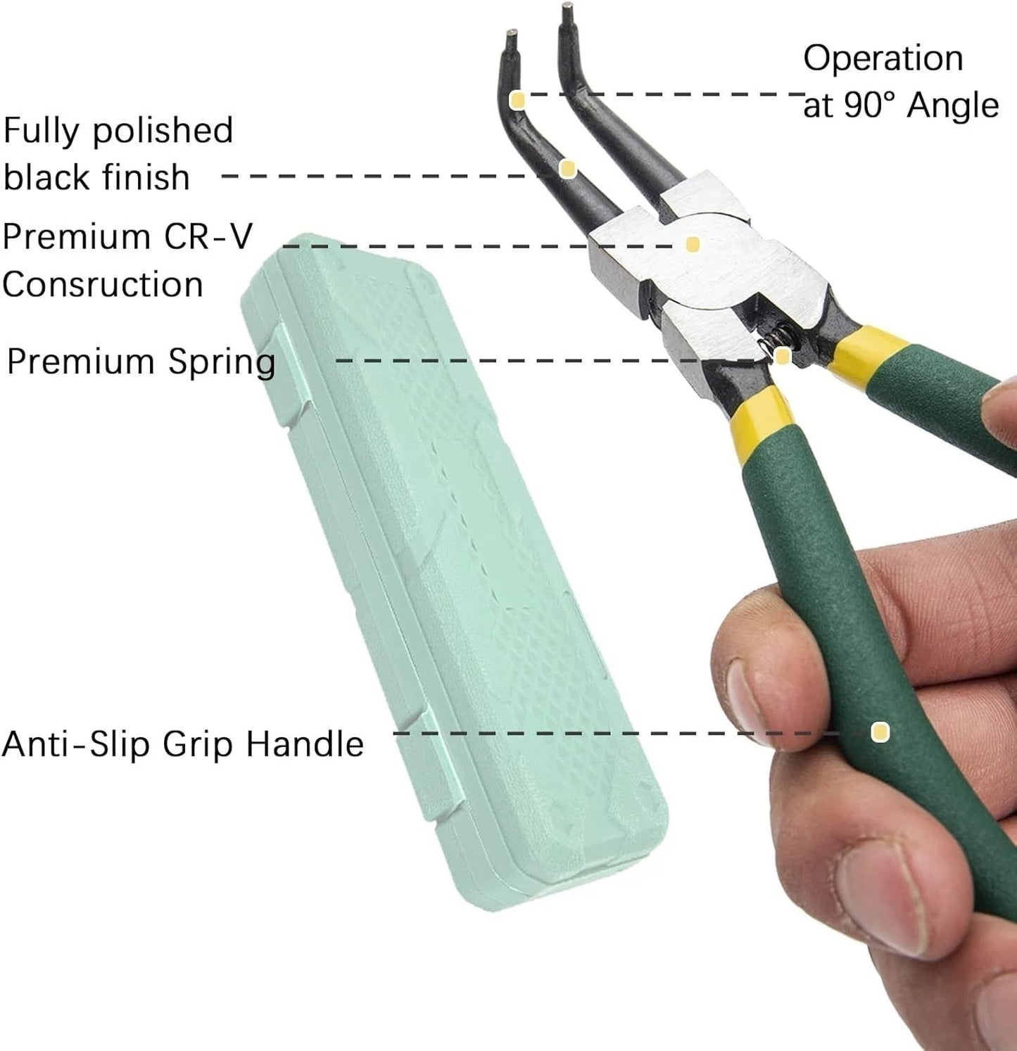 Heavy Duty Snap Ring Pliers