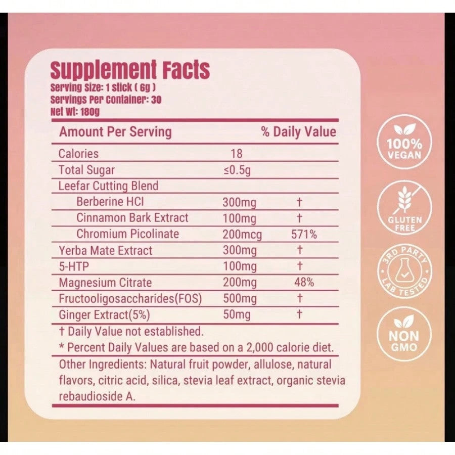 Leefar Berberine Chromium Drink Mix