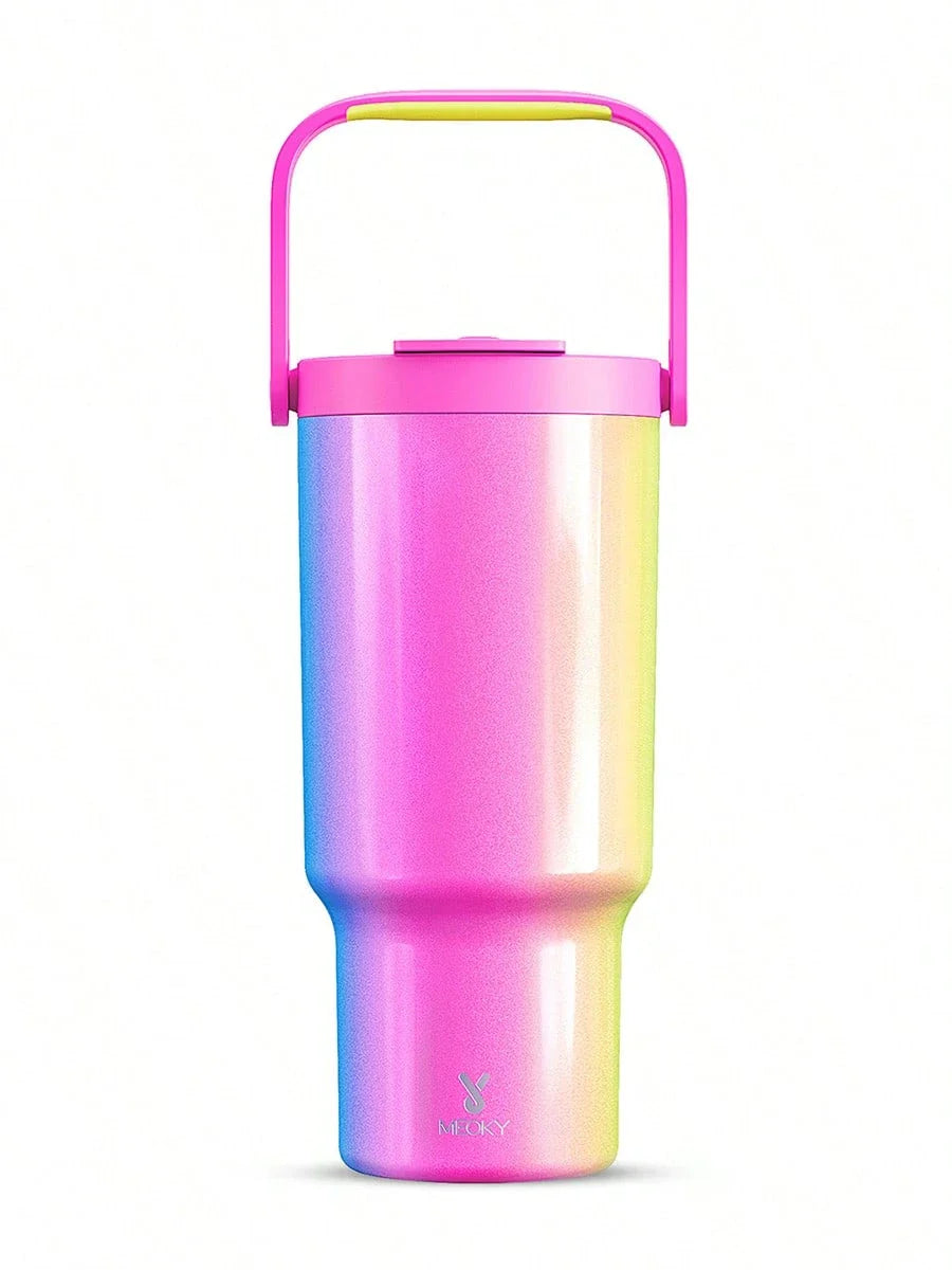 Meoky 32oz Insulated Handle Tumbler