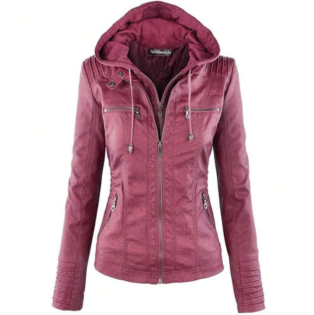 Newbestyle Women’s Moto Biker Jacket