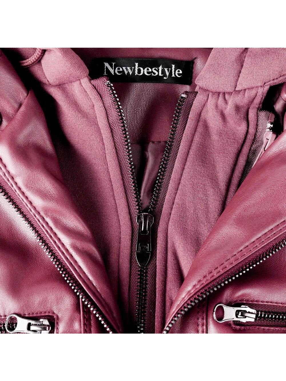 Newbestyle Women’s Moto Biker Jacket