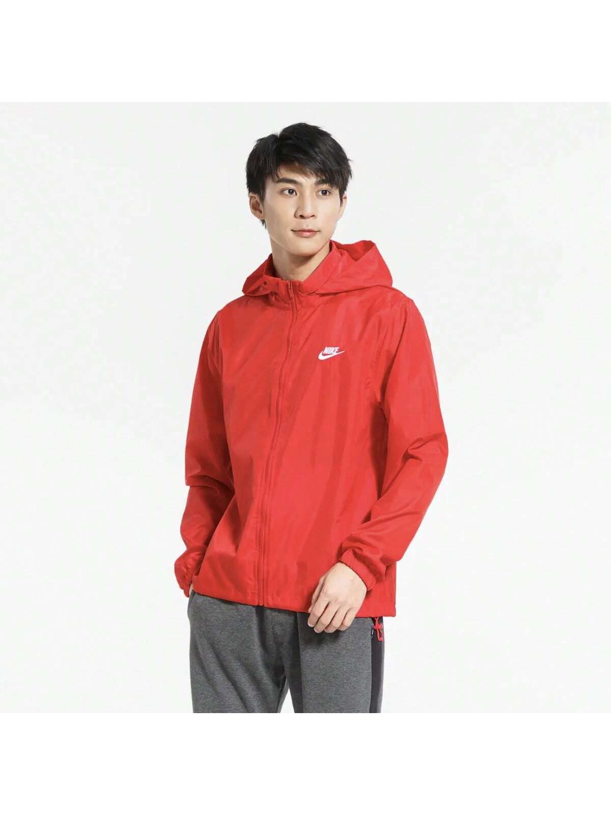 Nike Men's Logo Stand Collar Sports Jacket