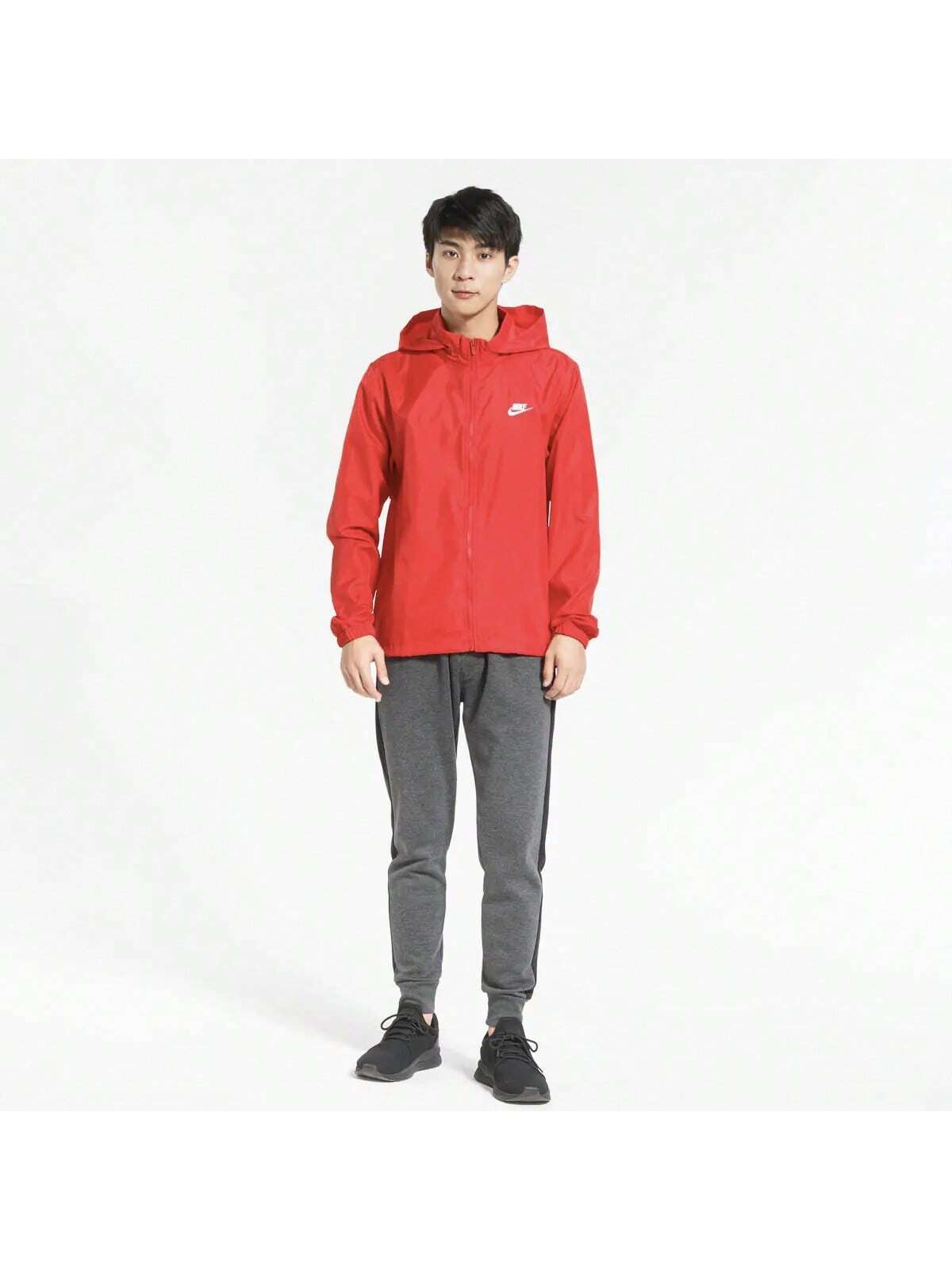 Nike Men's Logo Stand Collar Sports Jacket