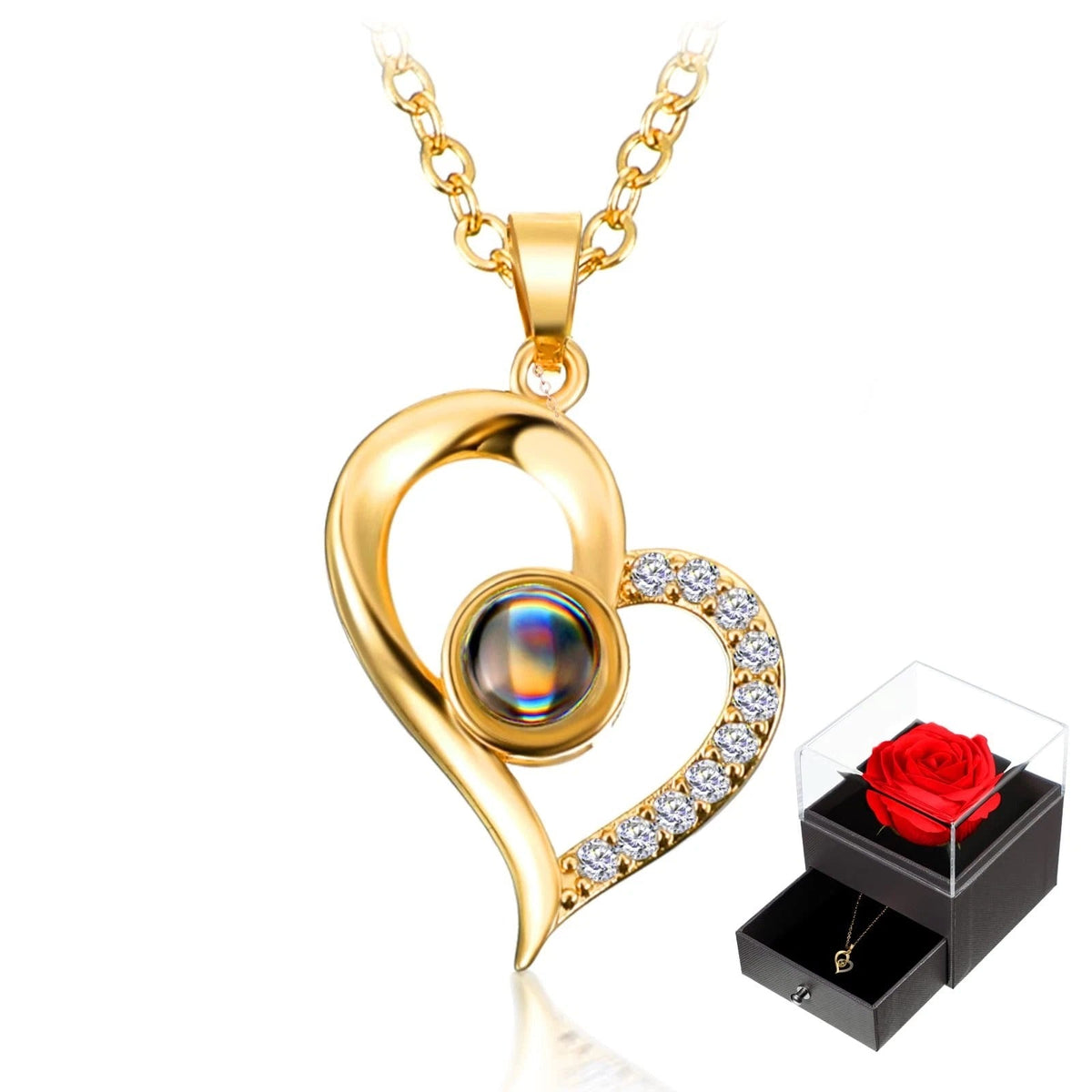 Christmas I Love You Necklace