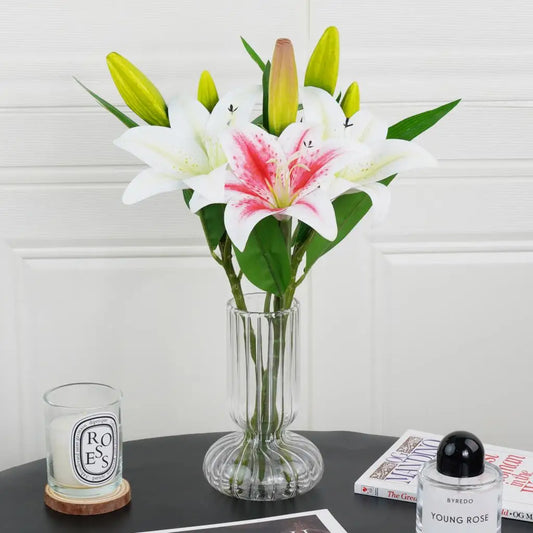 Silk Lily Bouquet Room Decor