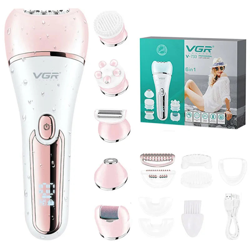 VGR Electric Women Epilator Shaver
