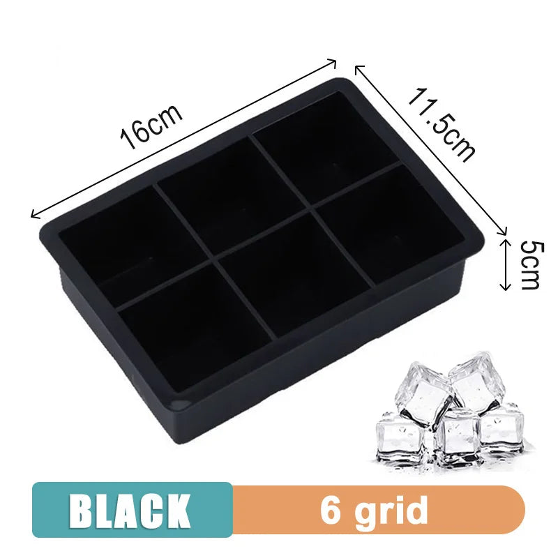 Jumbo Silicone Square Ice Tray