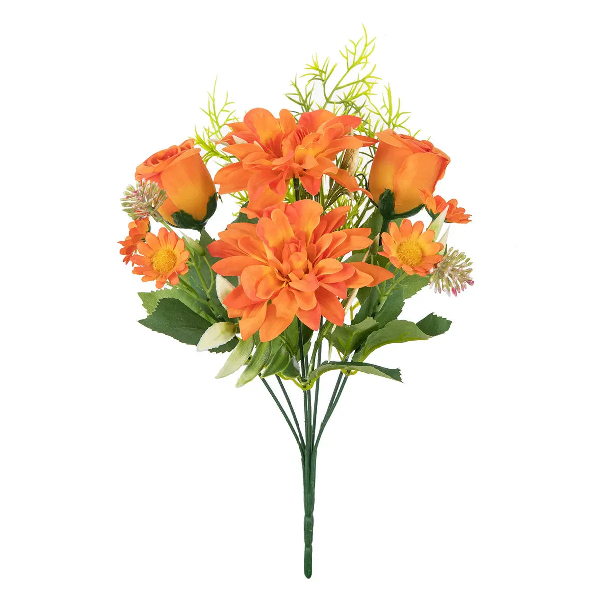 Silk Dahlia Rose Floral Decoration