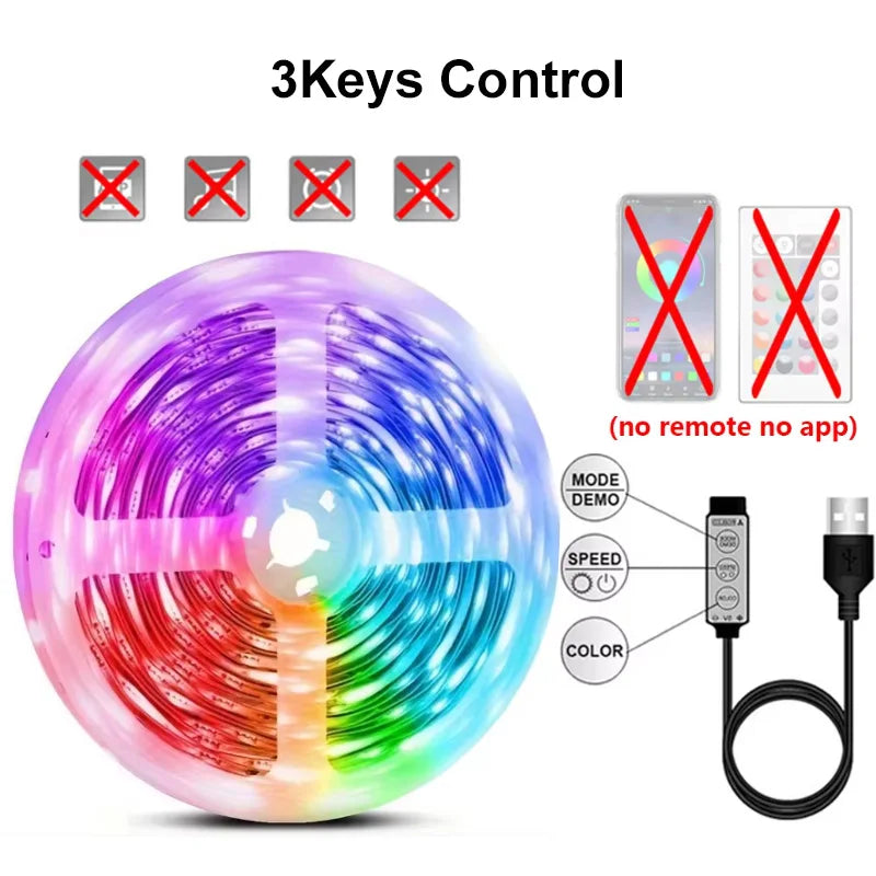 RGB Bluetooth LED Strip Lights