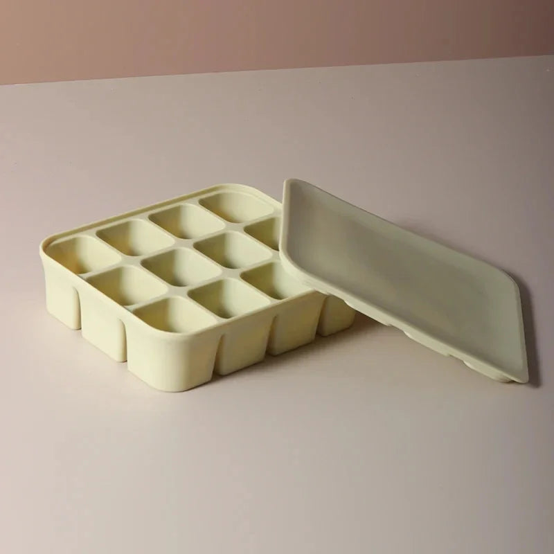 12-Grid Silicone Ice Cube Tray