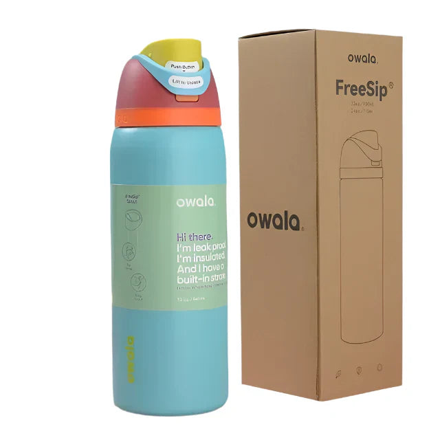 Owala Free Sip Water Bottle Black